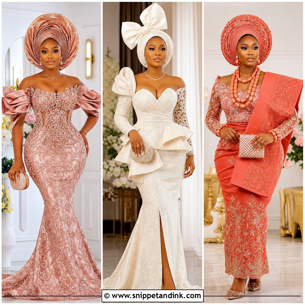 20 Bridal Gele Styles for a Regal, Modern Wedding Bridal Look