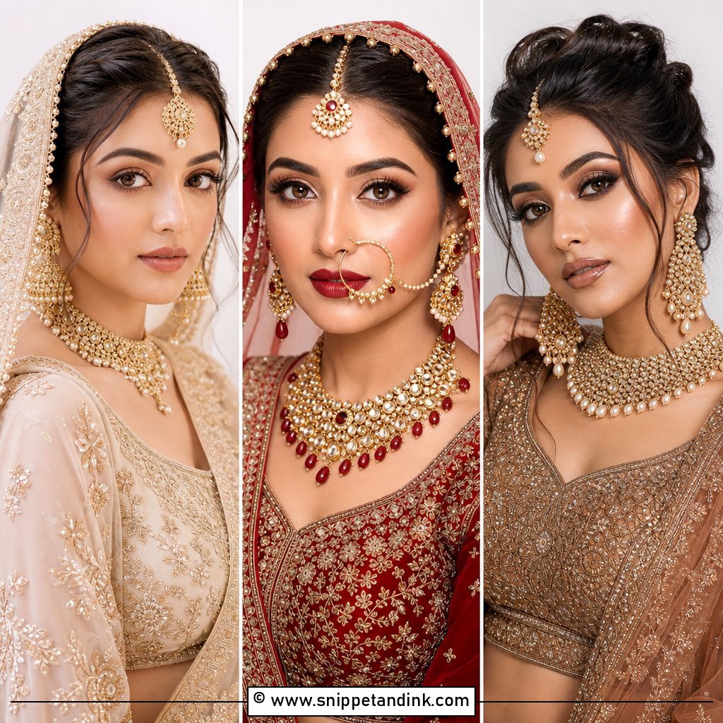 20 Bridal HD Makeup Ideas for Camera-Ready Brides