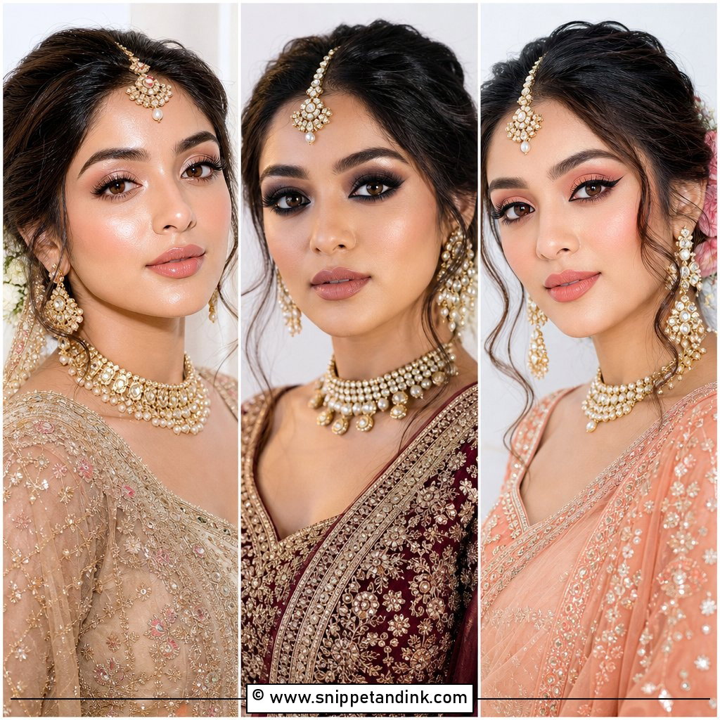 20 Bridal HD Makeup Looks for Flawless Wedding Glam