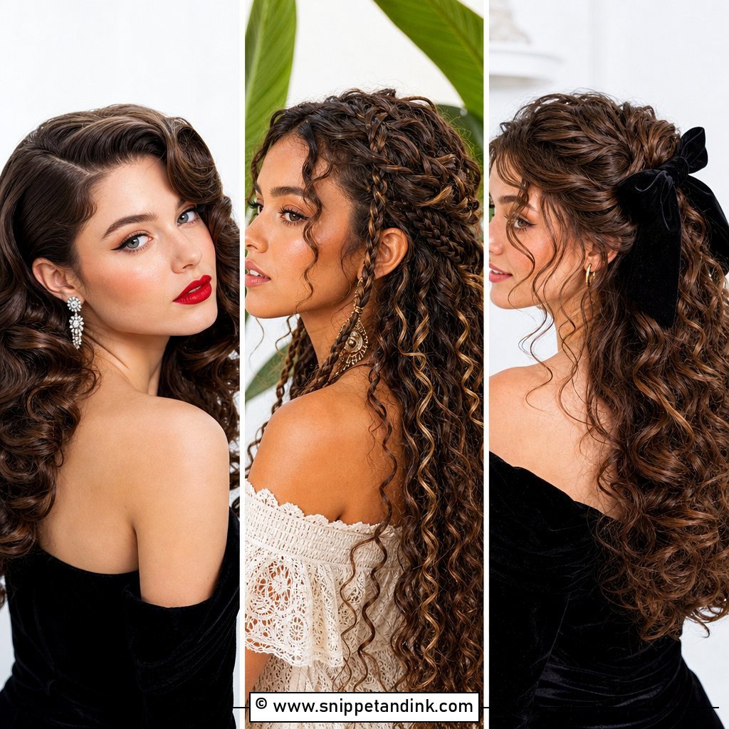 20 Bridal Hair Curls for Romantic Camera-Ready Brides
