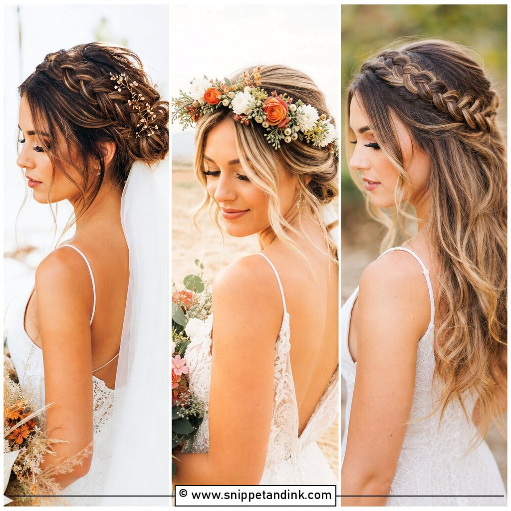 20 Bridal Hair Design Ideas for a Polished Wedding Look