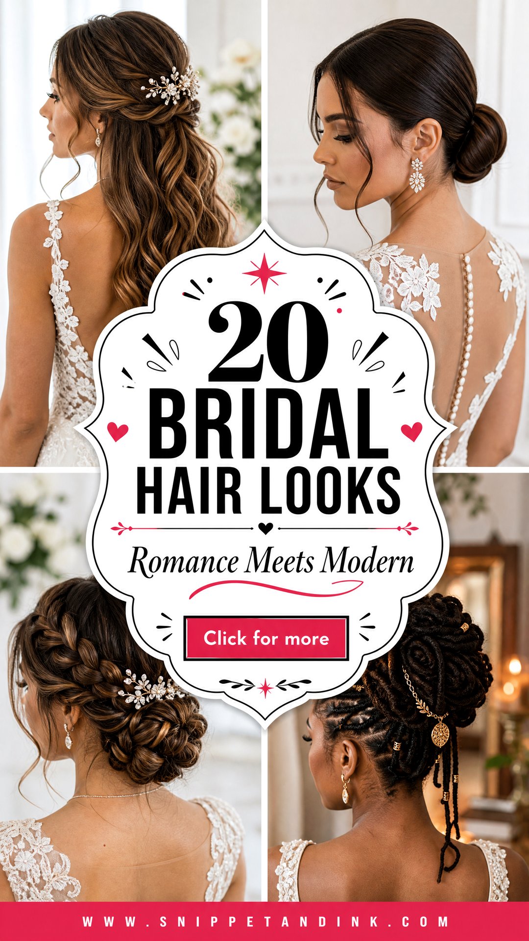 20 Bridal Hair Looks for Modern Brides Seeking Romance - 20 Bridal Hair Looks for Modern Brides Seeking Romance