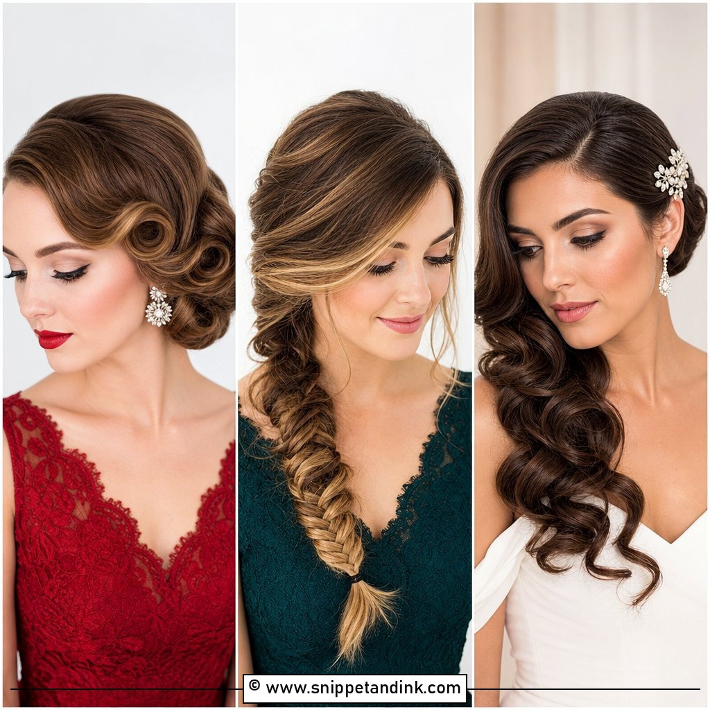 20 Bridal Hair One Side Pulled Back Ideas Brides Love