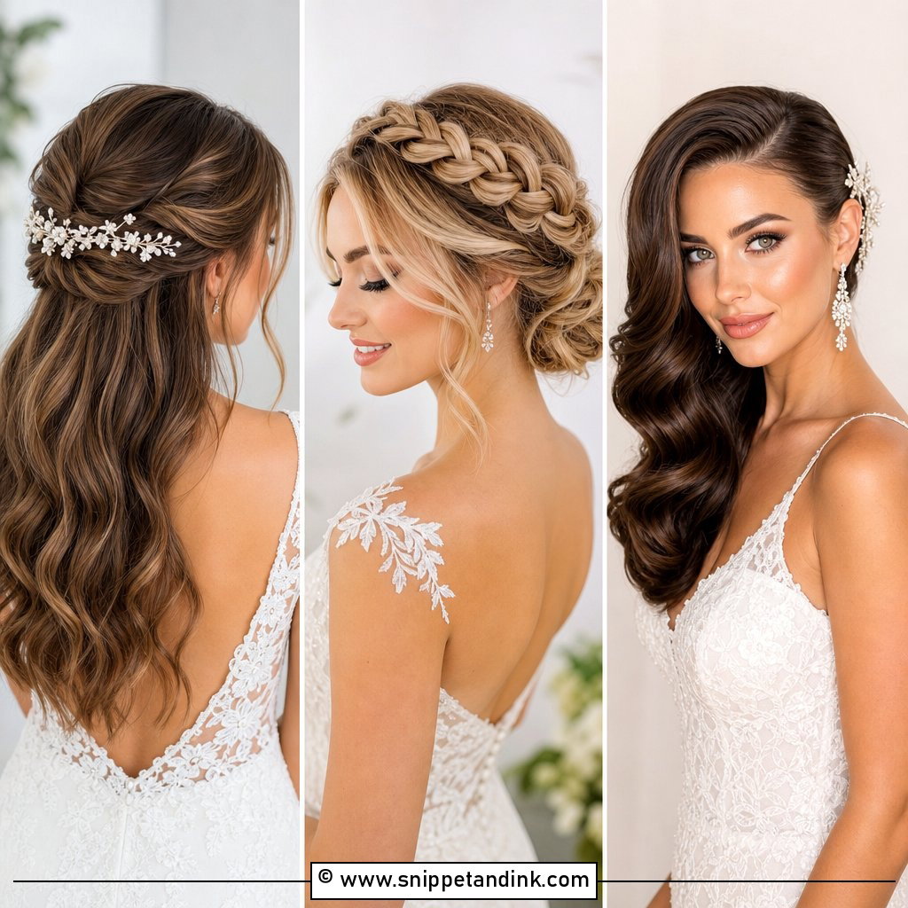 20 Bridal Hair Styling Ideas for a Flawless Big Day