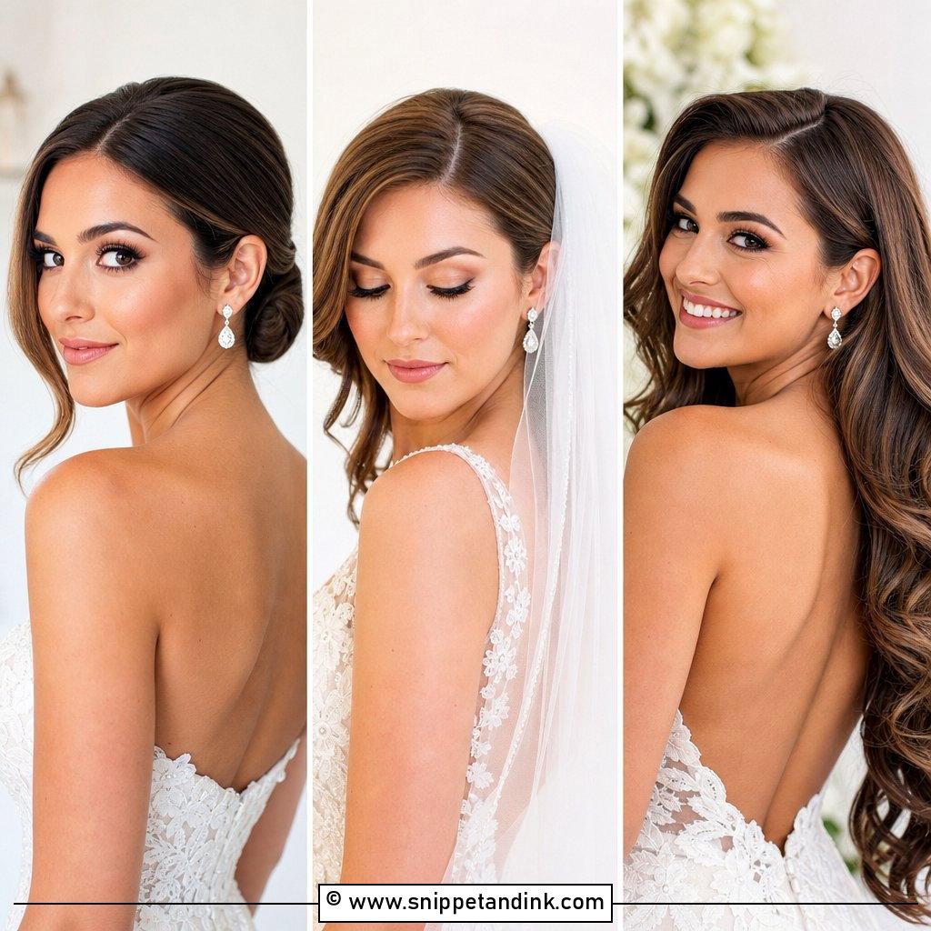 20 Bridal Hair Tucked Behind Ear Hairstyles to Try
