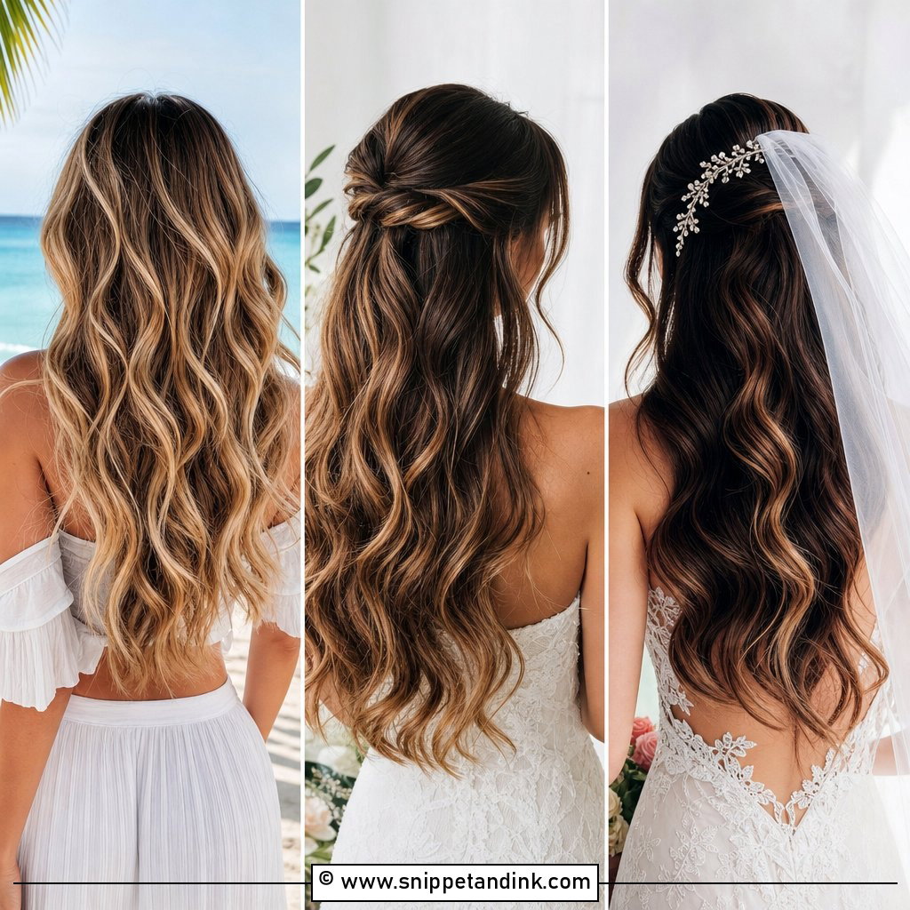 20 Bridal Hair Waves for Soft Romantic Wedding Style