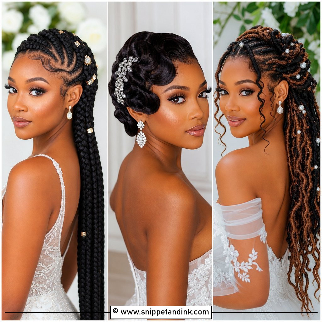 20 Bridal Hair for Black Women Ideas to Celebrate Beauty