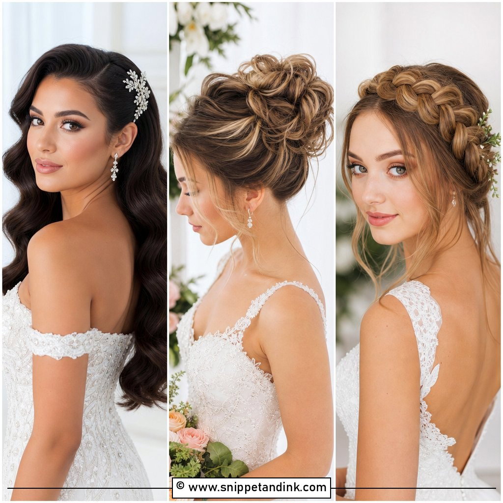 20 Bridal Hairstyles Videos for Easy Wedding Inspiration