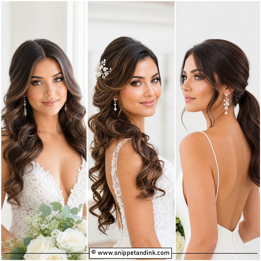 20 Bridal Hairstyles for Oval Face Shape to Inspire Brides