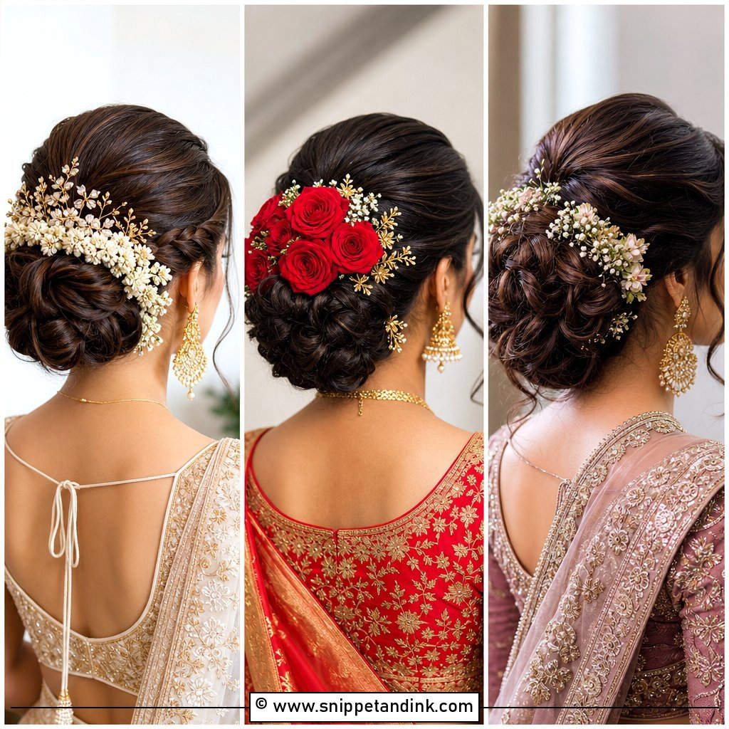 20 Bridal Jooda Hairstyle Ideas for Regal Wedding Style