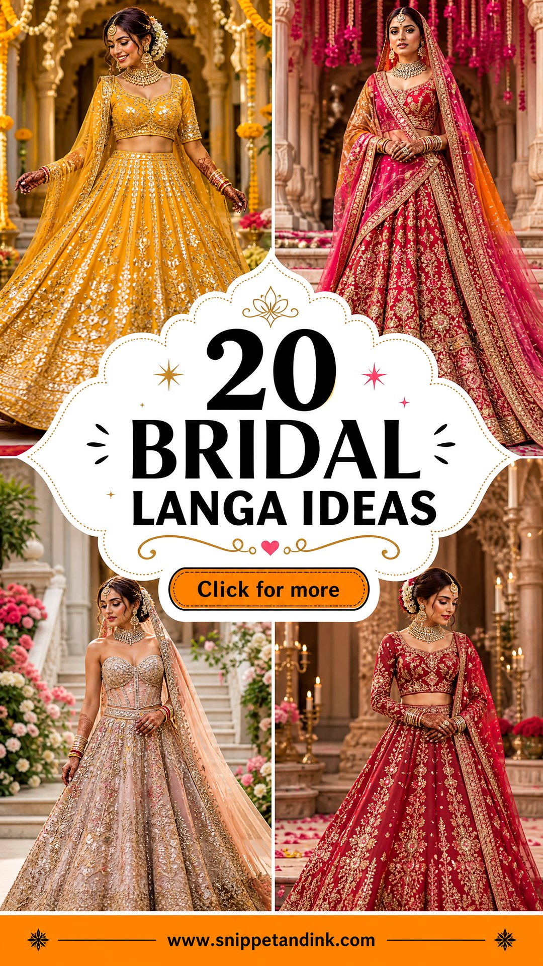 20 Bridal Langa Ideas for a Radiant Traditional Wedding Look - 20 Bridal Langa Ideas for a Radiant Traditional Wedding Look