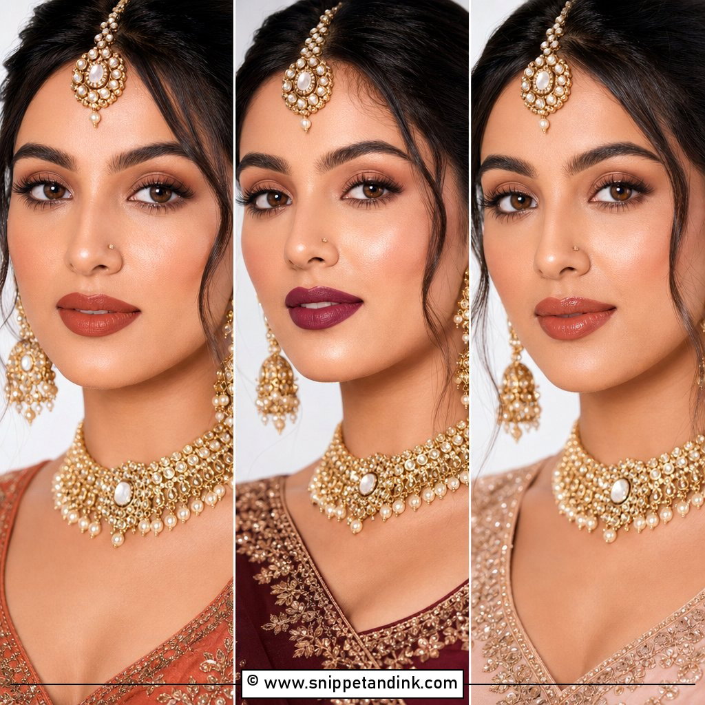 20 Bridal Lip Color Ideas for a Romantic Wedding Finish