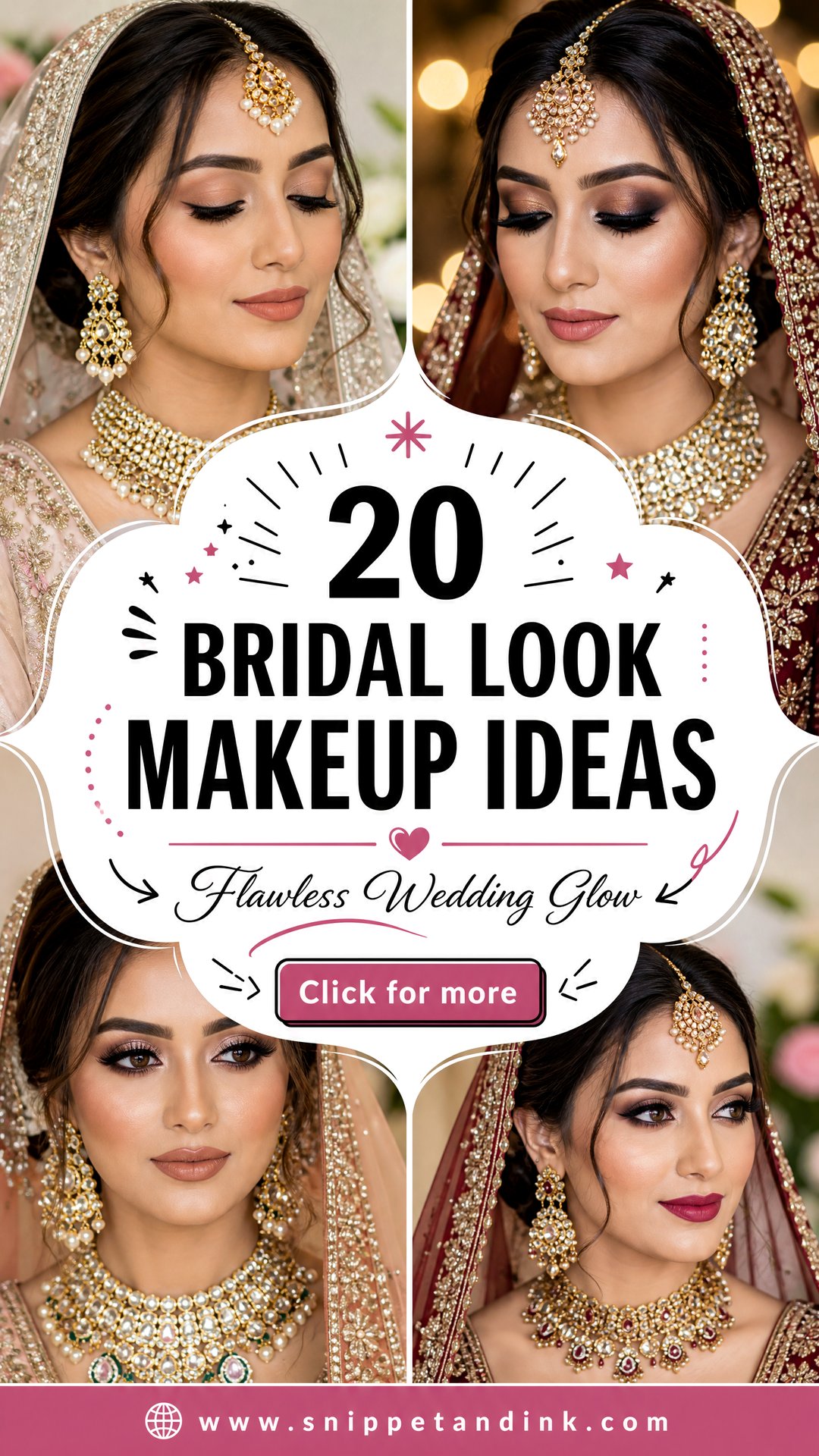 20 Bridal Look Makeup Ideas for a Flawless Wedding Glow - 20 Bridal Look Makeup Ideas for a Flawless Wedding Glow