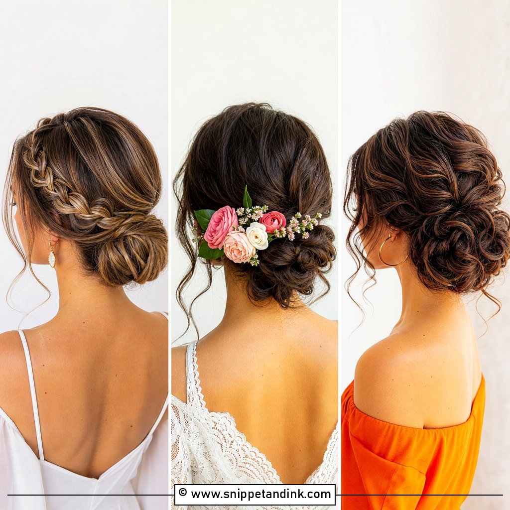 20 Bridal Low Bun Hairstyles for Timeless Wedding Elegance