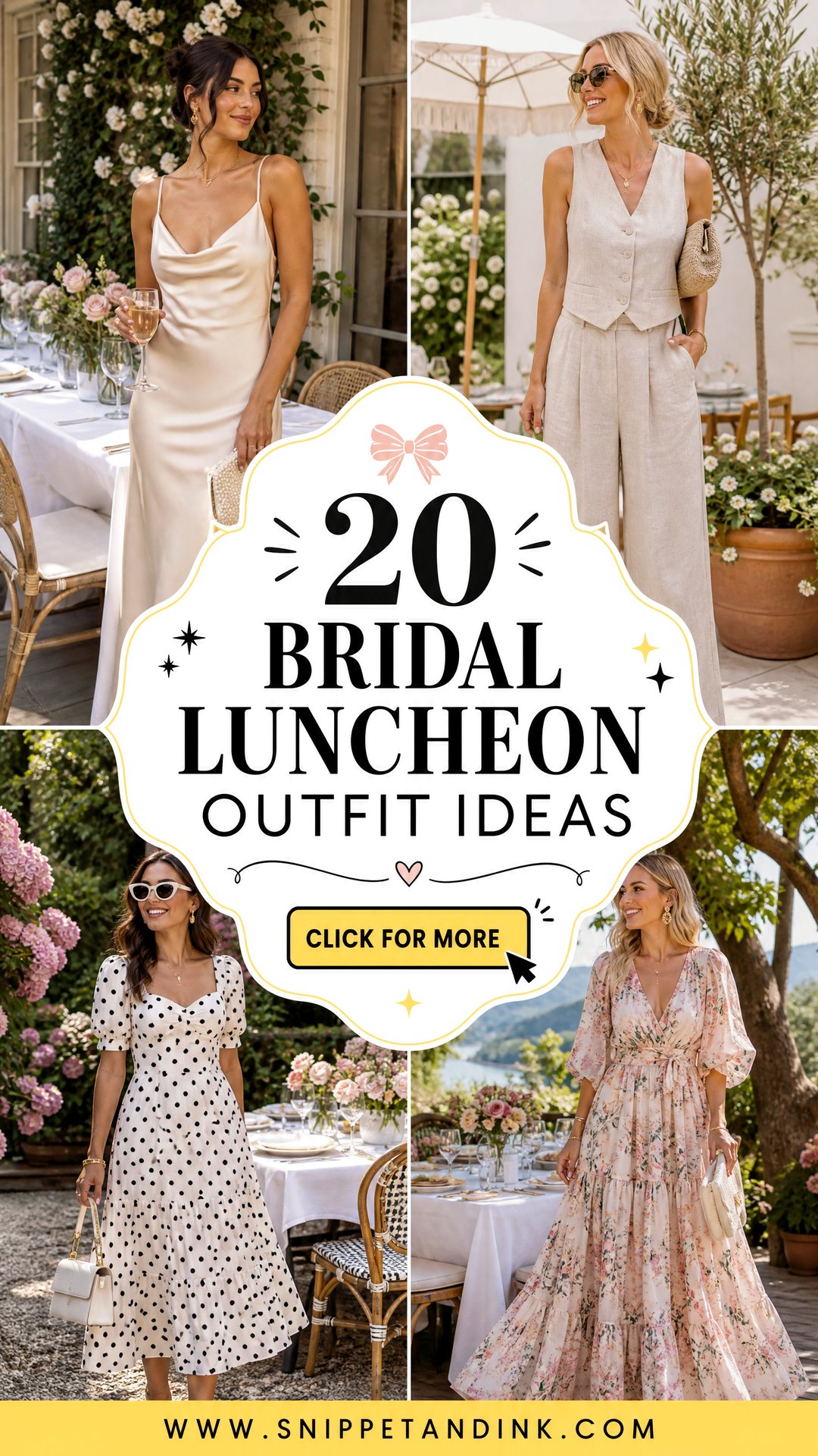 20 Bridal Luncheon Outfit Ideas for Every Wedding Style - 20 Bridal Luncheon Outfit Ideas for Every Wedding Style