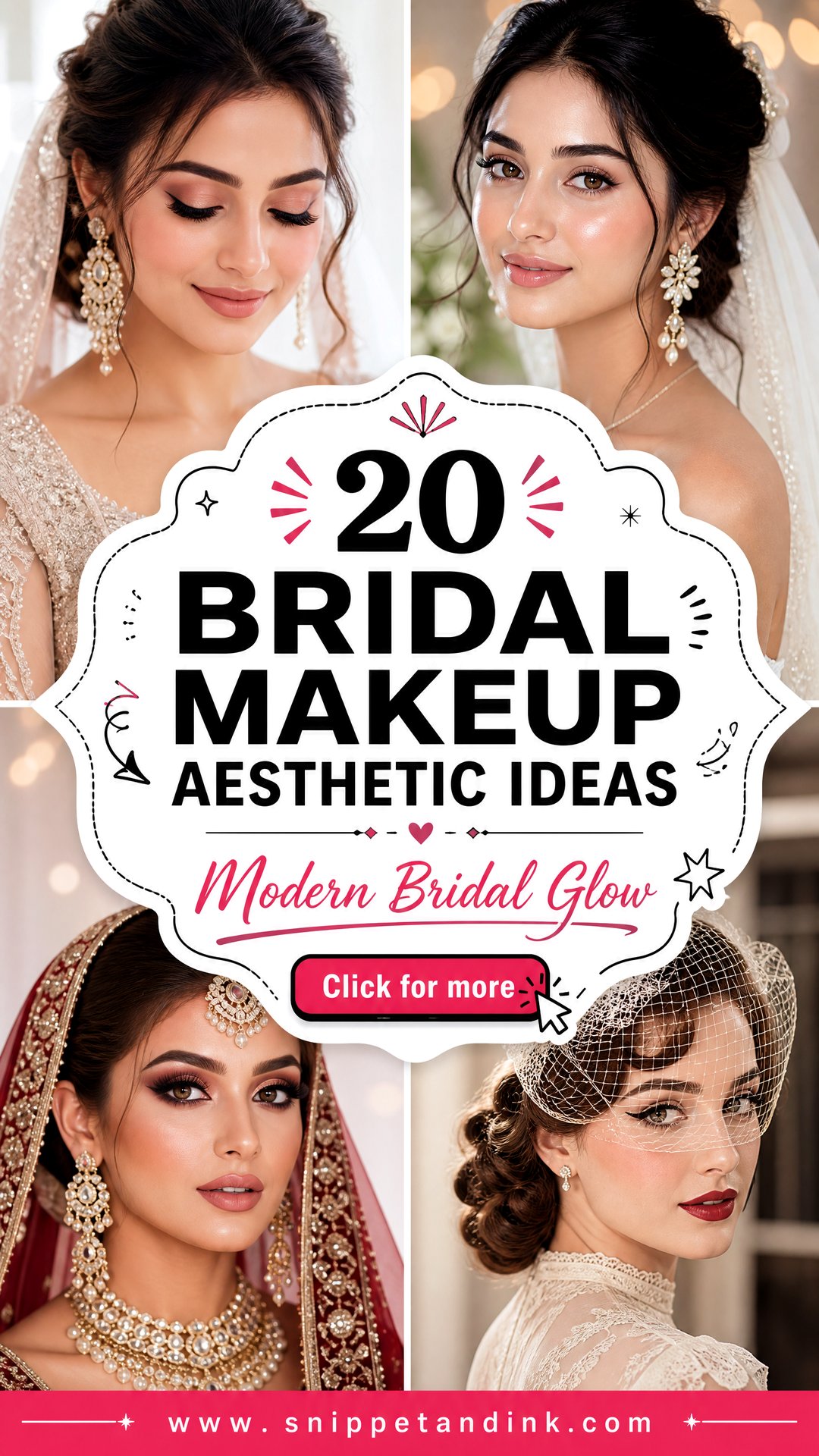 20 Bridal Makeup Aesthetic Ideas for Modern Brides - 20 Bridal Makeup Aesthetic Ideas for Modern Brides