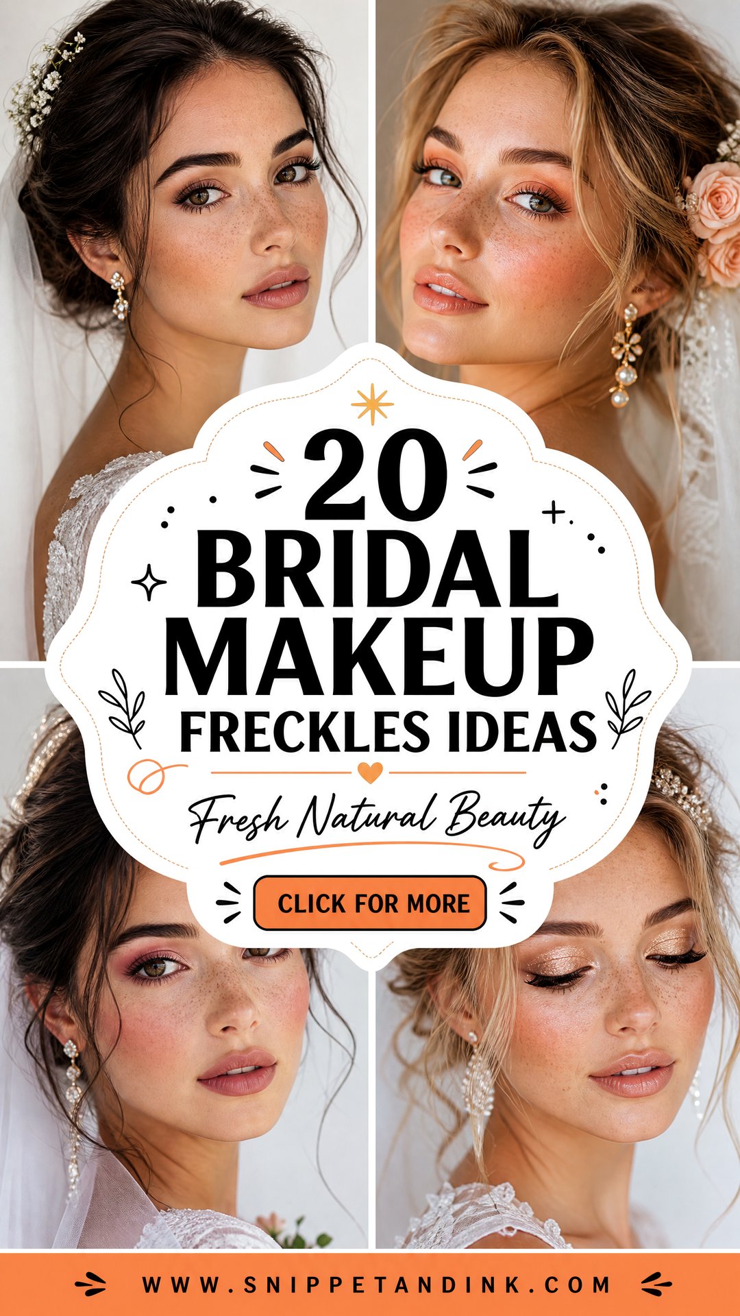 20 Bridal Makeup Freckles Fresh Looks for Natural Brides - 20 Bridal Makeup Freckles: Fresh Looks for Natural Brides