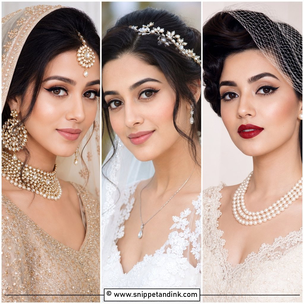 20 Bridal Makeup Winged Eyeliner Ideas for Glam Brides