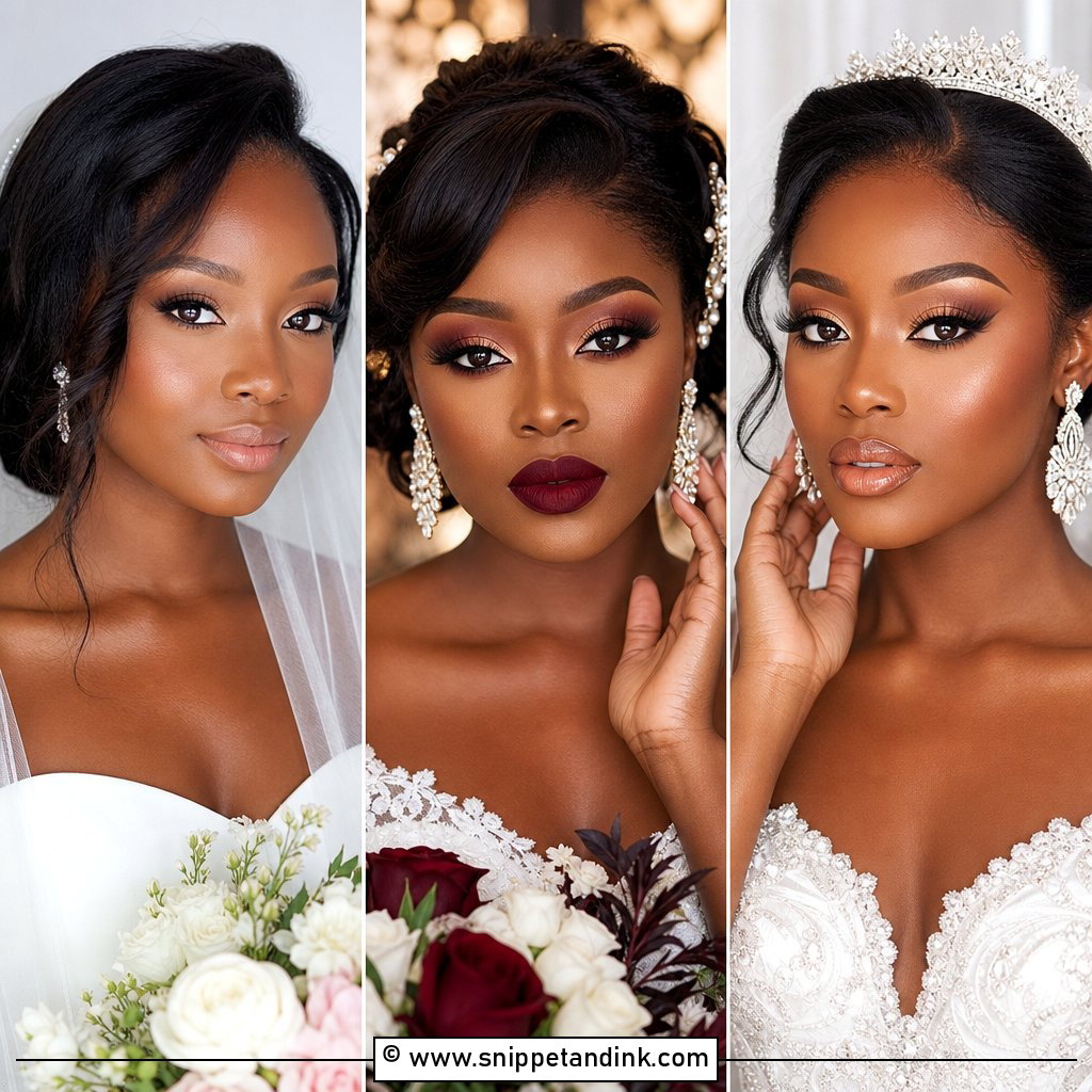 20 Bridal Makeup for Dark Skin Ideas Stunning Glow