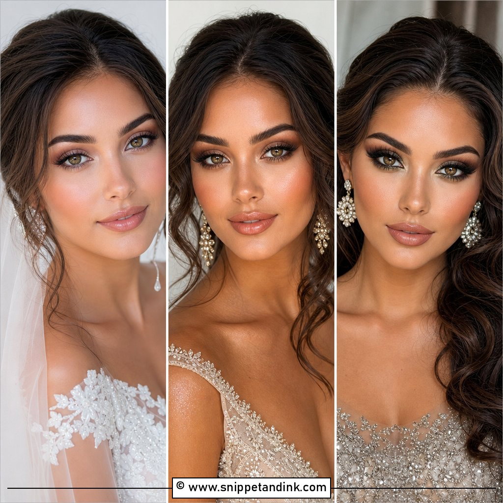 20 Bridal Makeup for Hazel Eyes Brunettes Soft Glam Looks