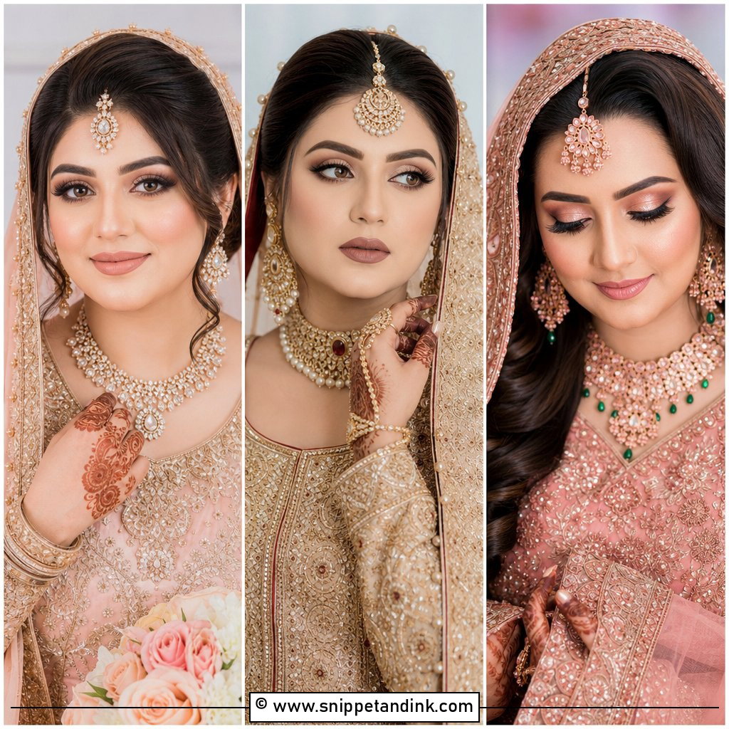 20 Bridal Makeup for Round Face Ideas to Sculpt and Glow