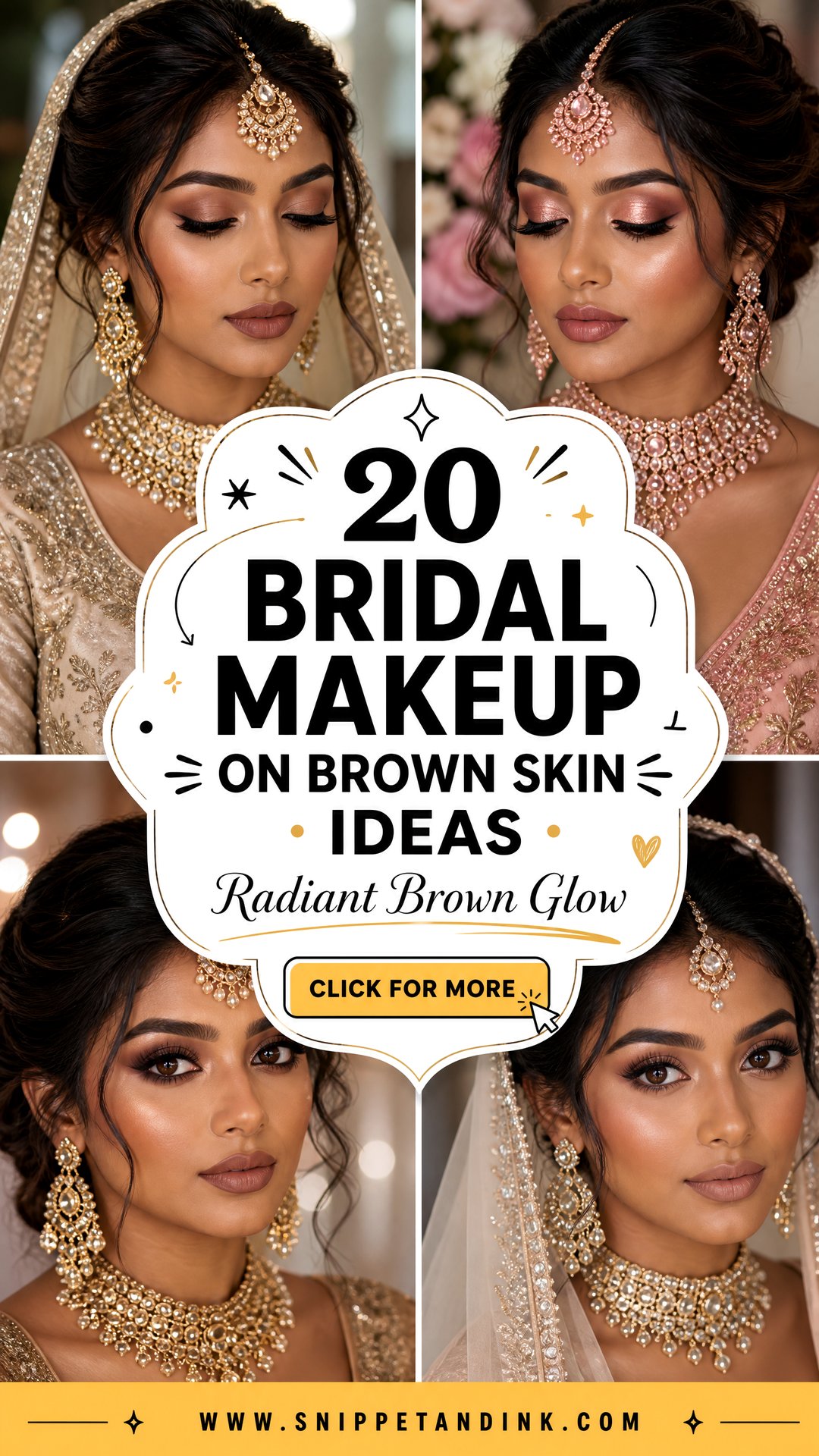 20 Bridal Makeup on Brown Skin Ideas for a Radiant Glow - 20 Bridal Makeup on Brown Skin Ideas for a Radiant Glow