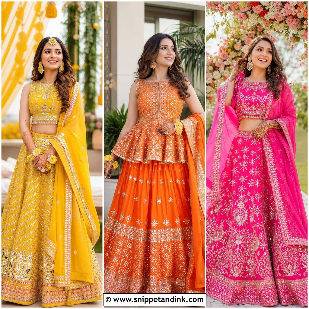 20 Bridal Mehendi Dress Ideas for a Colorful Celebration