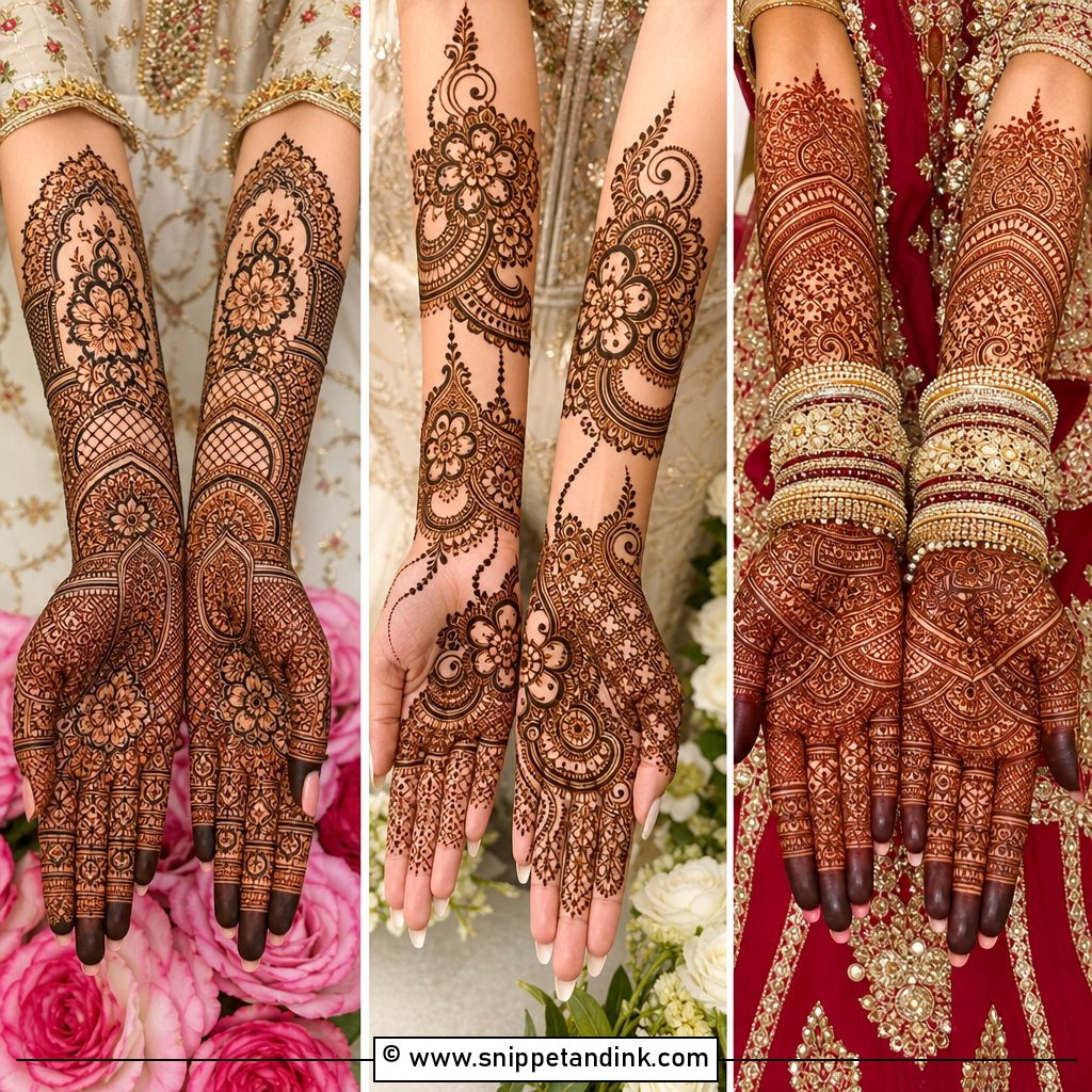 20 Bridal Mehndi Design Indian Weddings Ideas to Love