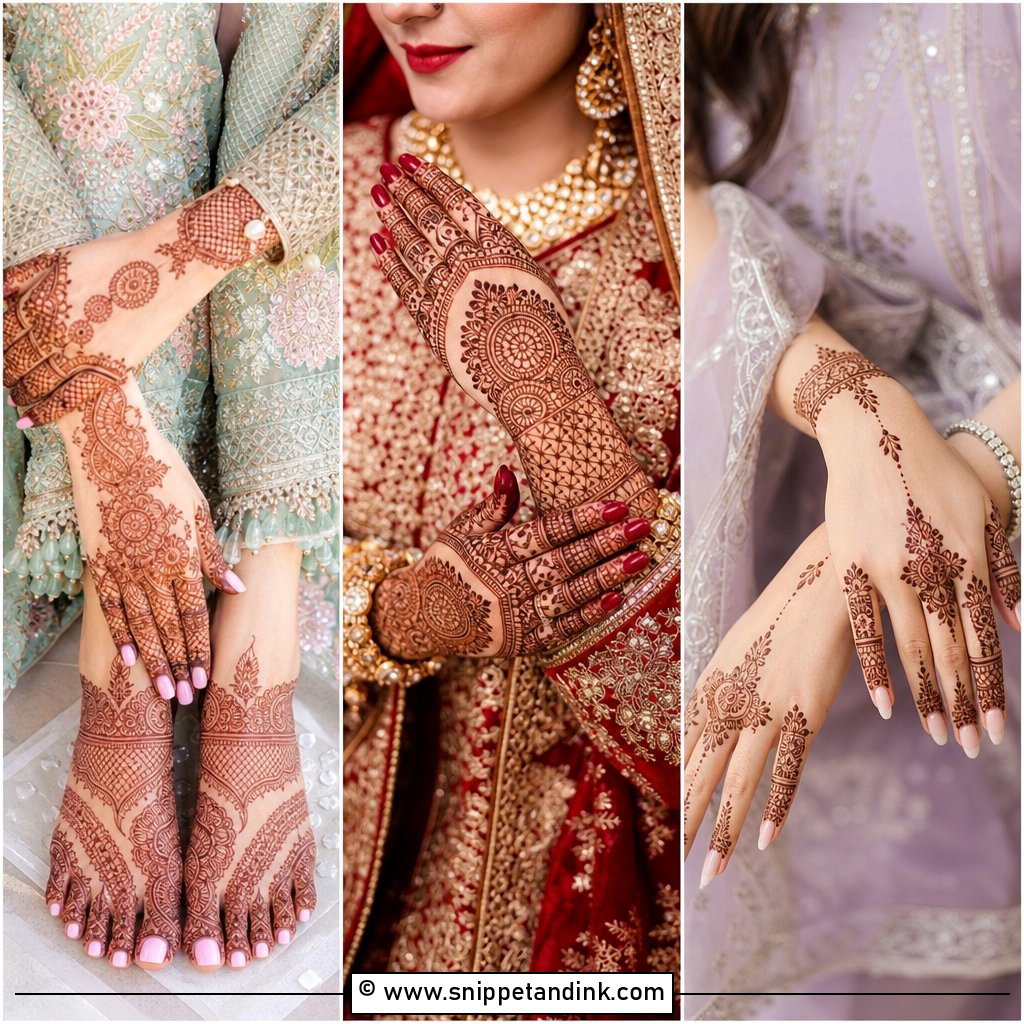 20 Bridal Mehndi Designs Dress Chic Ideas for Brides
