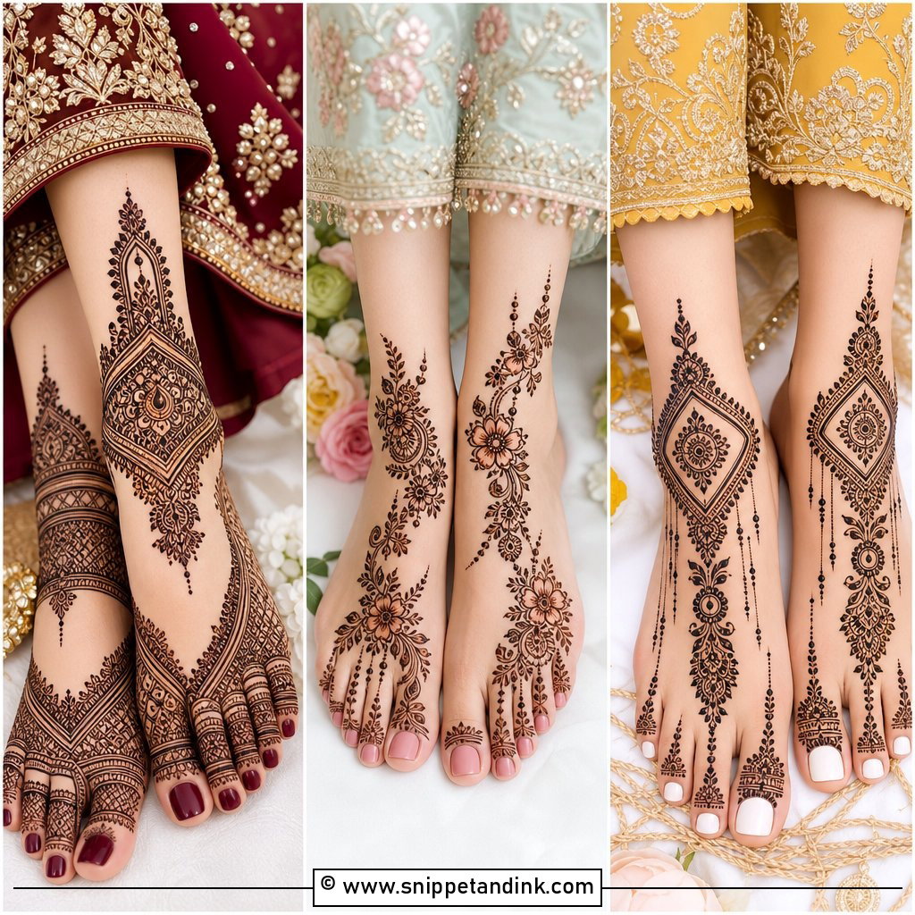 20 Bridal Mehndi Designs Feet Brides Stunning Wedding Ideas