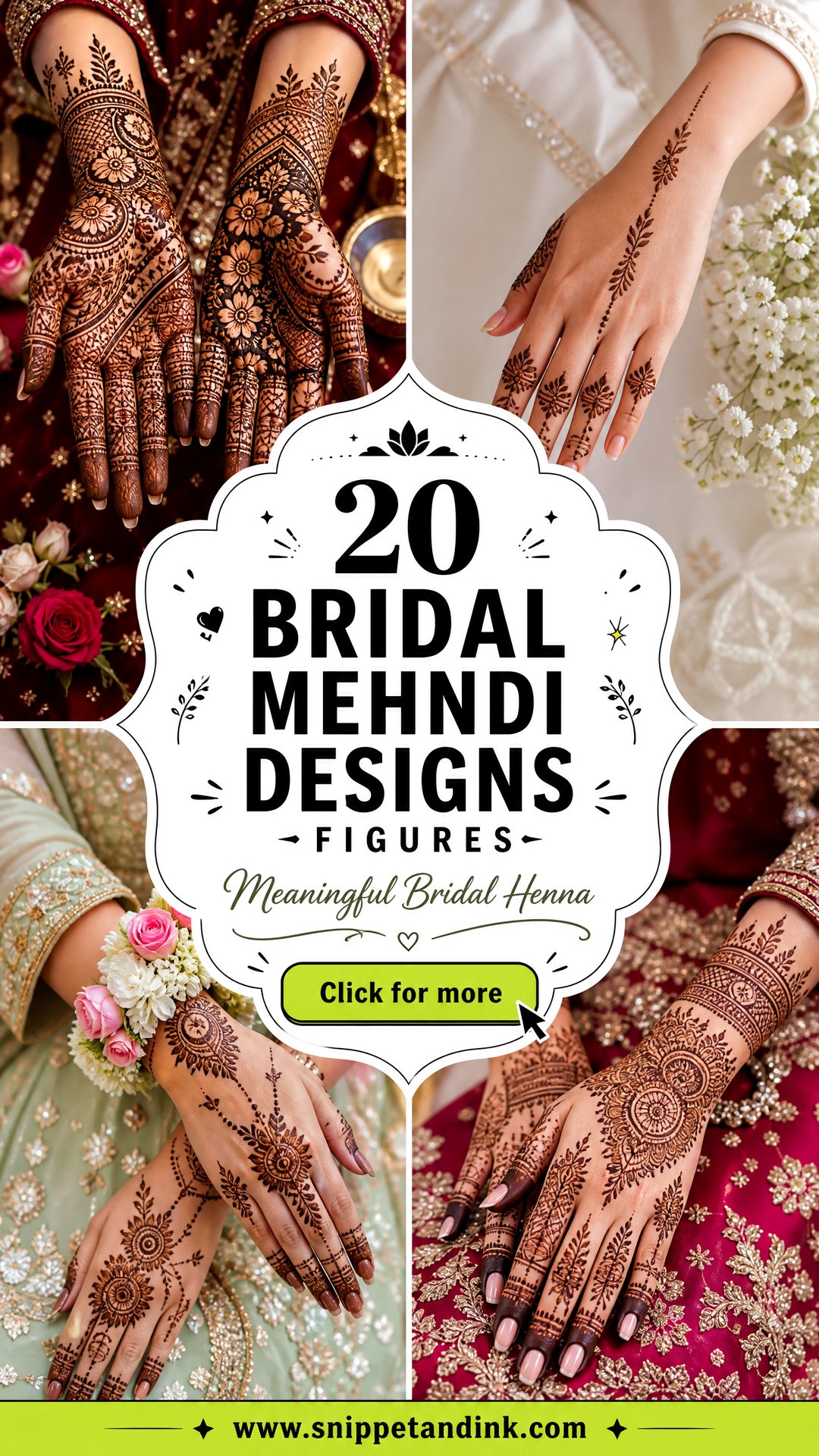 20 Bridal Mehndi Designs Figures for Meaningful Henna - 20 Bridal Mehndi Designs Figures for Meaningful Henna
