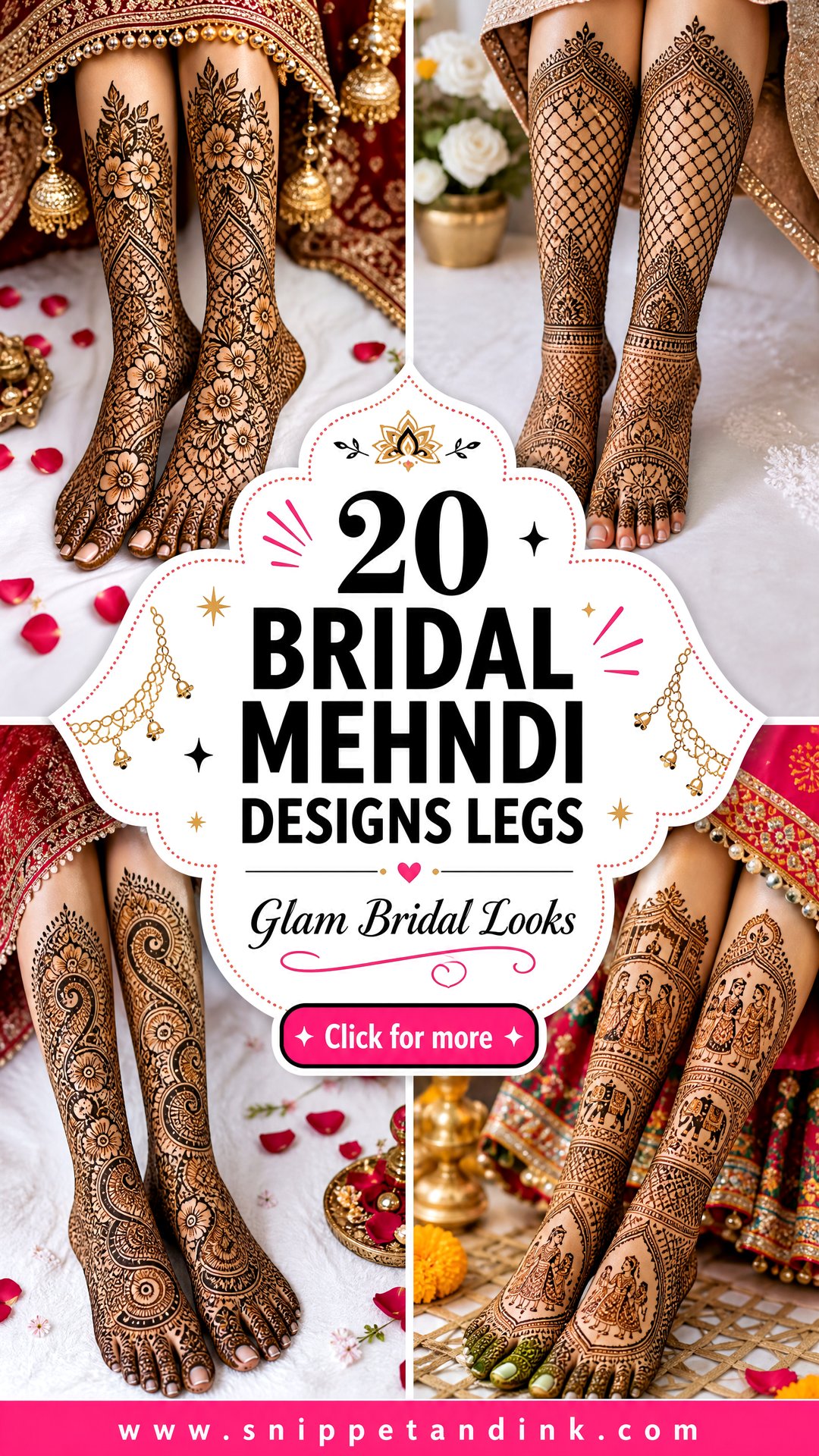 20 Bridal Mehndi Designs Legs Brides Need for Glam Looks - 20 Bridal Mehndi Designs Legs Brides Need for Glam Looks
