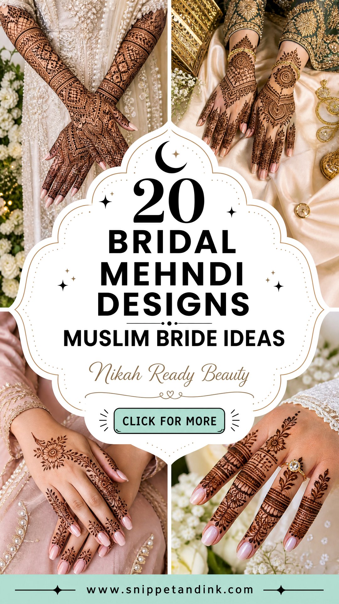 20 Bridal Mehndi Designs Muslim Bride Ideas for Nikah - 20 Bridal Mehndi Designs Muslim Bride Ideas for Nikah