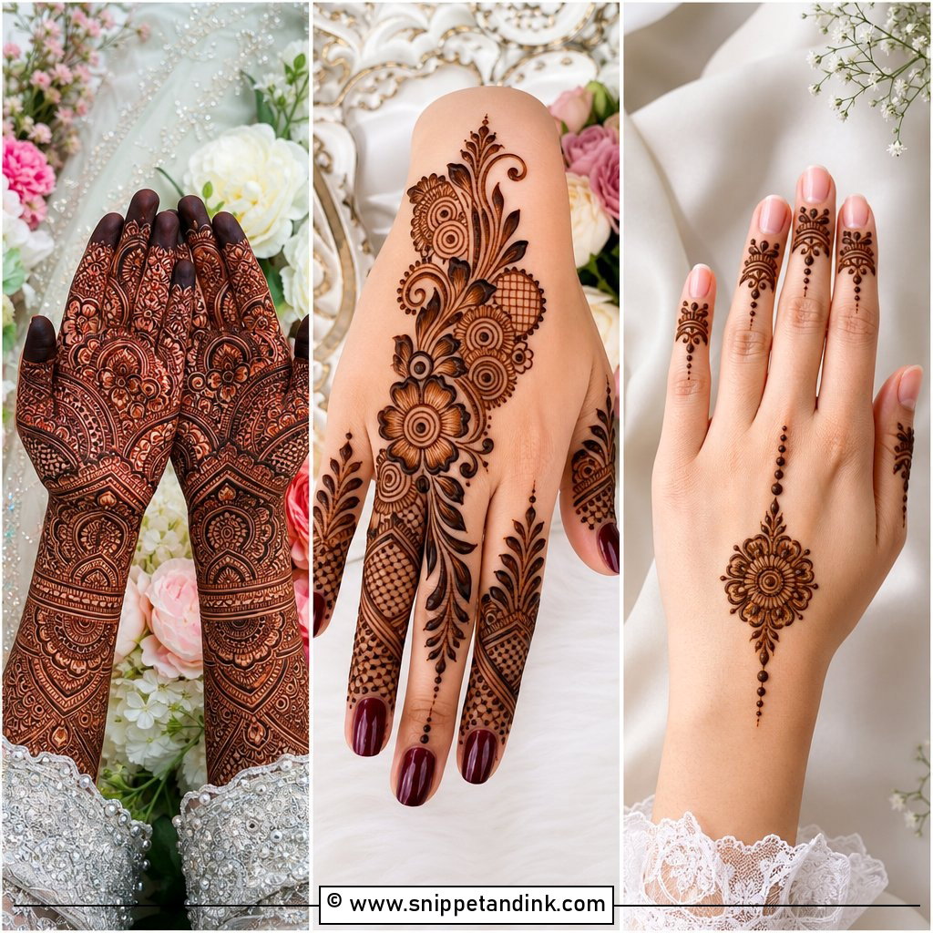 20 Bridal Mehndi Designs Muslim Bride Ideas for Nikah