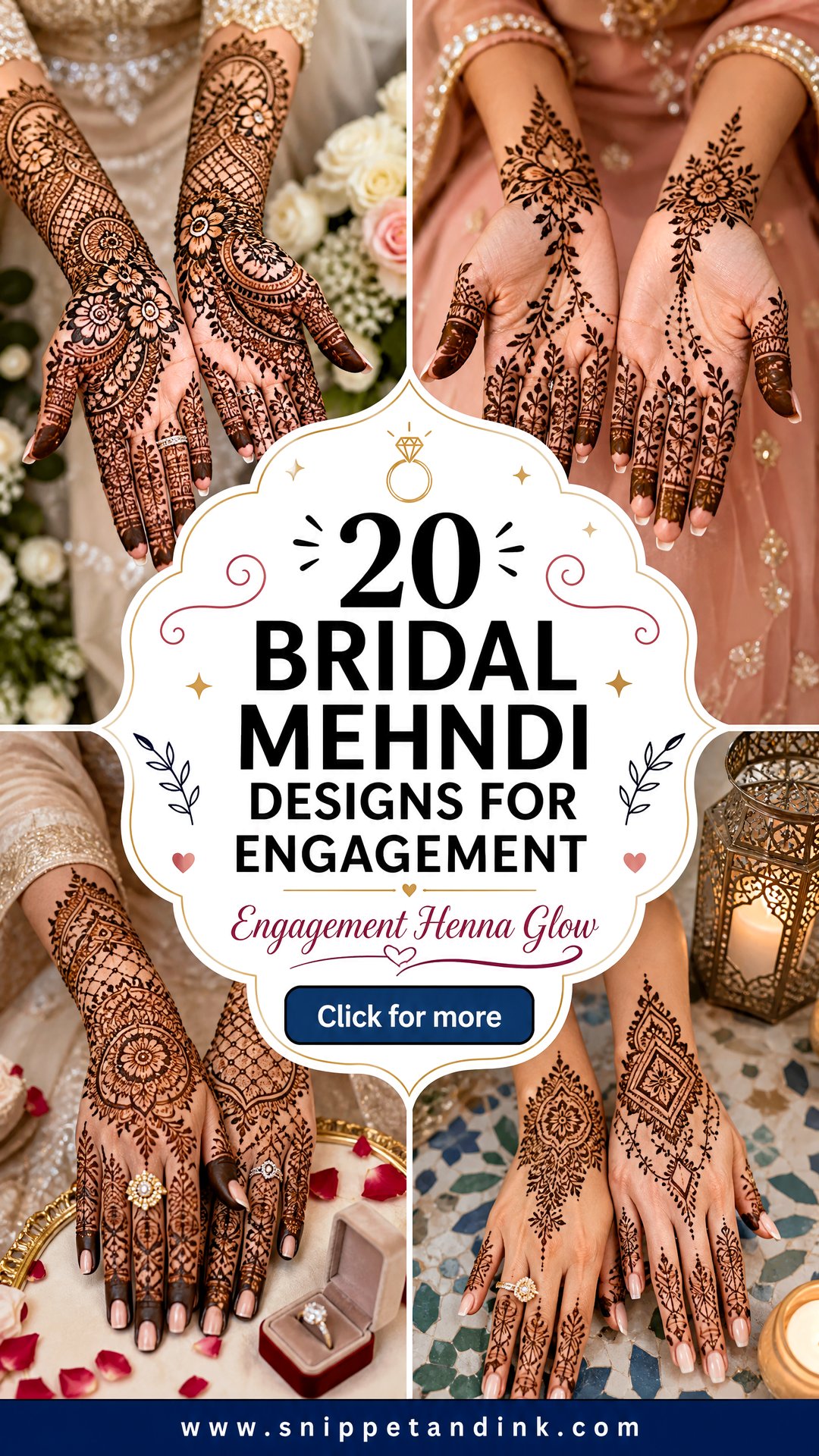 20 Bridal Mehndi Designs for Engagement Brides Will Adore - 20 Bridal Mehndi Designs for Engagement Brides Will Adore