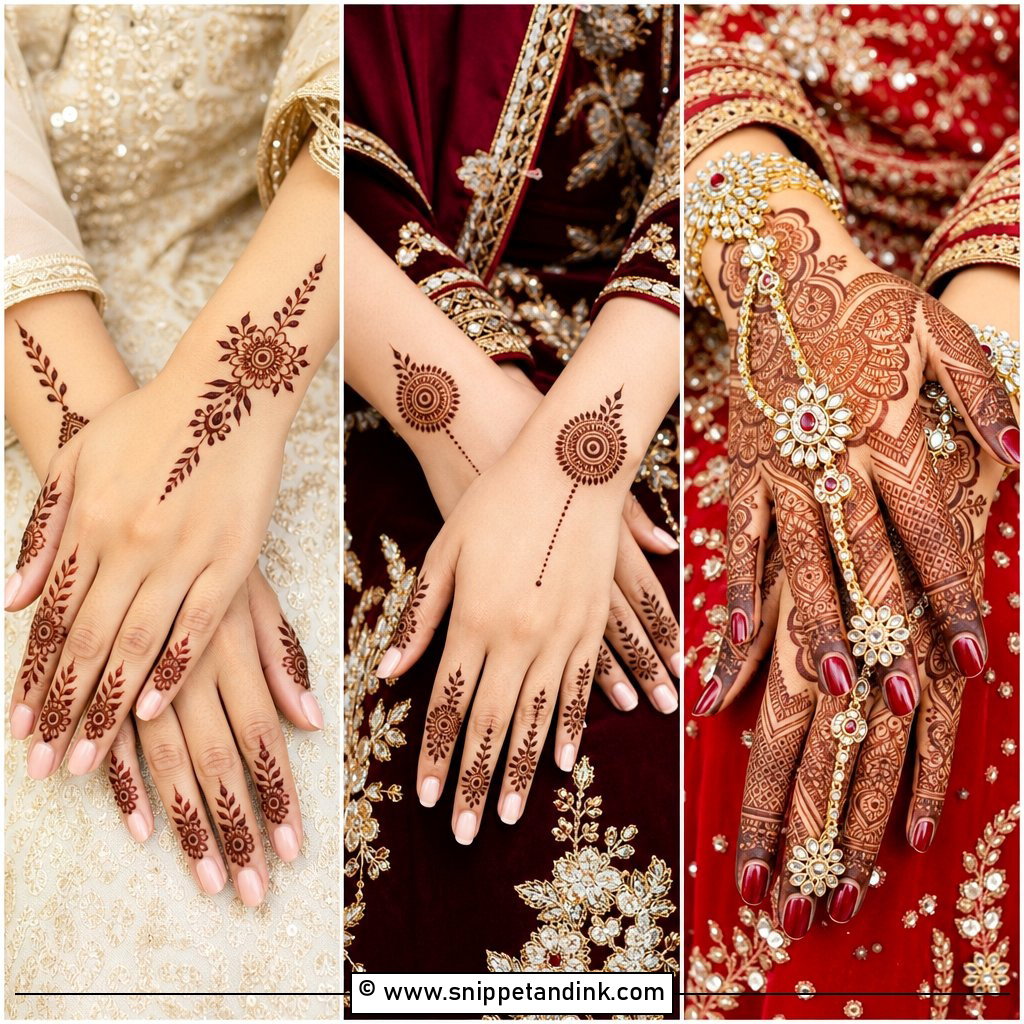 20 Bridal Mehndi Latest Design Ideas for Trendy Brides