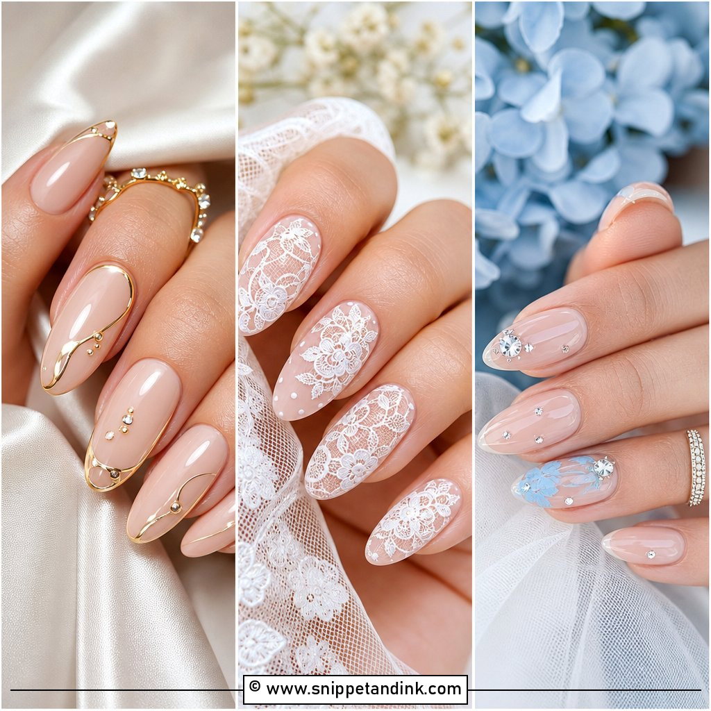 20 Bridal Nail Inspo 2025 Ideas for Trendy Wedding Looks