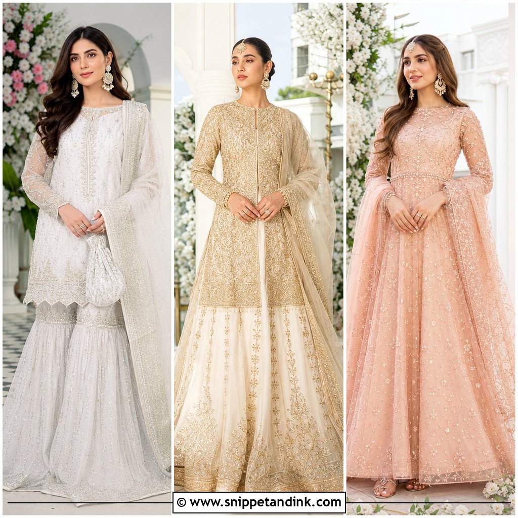 20 Bridal Nikkah Dresses for a Timeless Elegant Ceremony