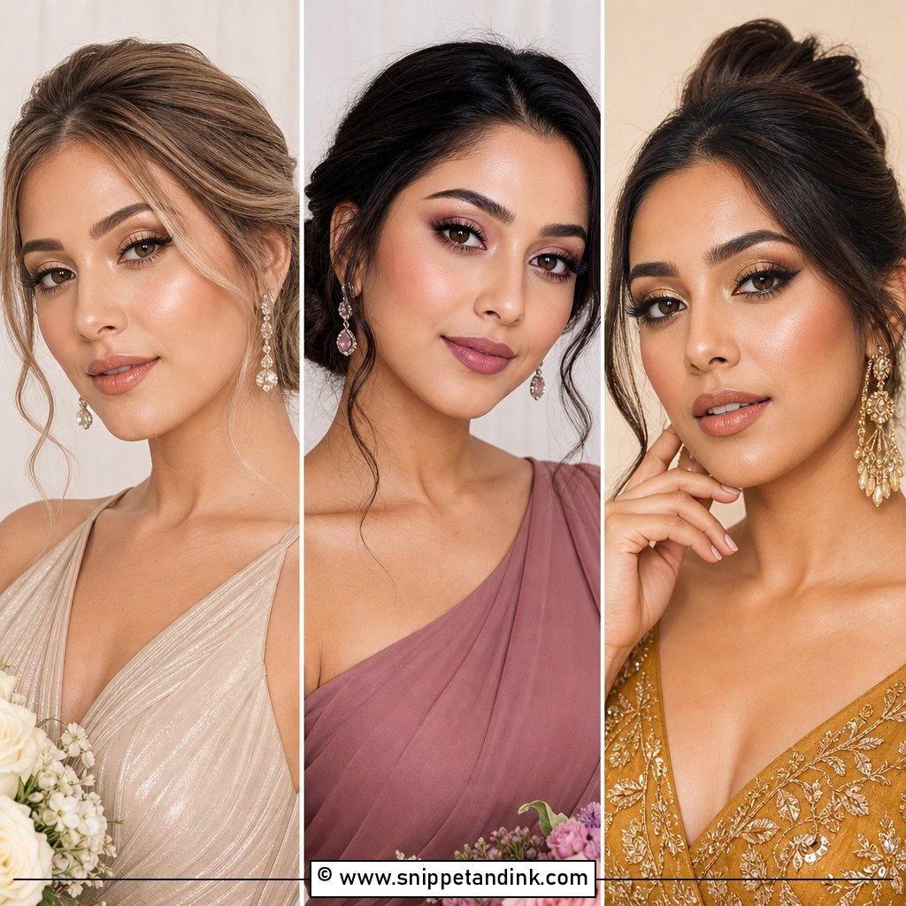 20 Bridal Party Bridesmaid Makeup Make Up Ideas to Glow