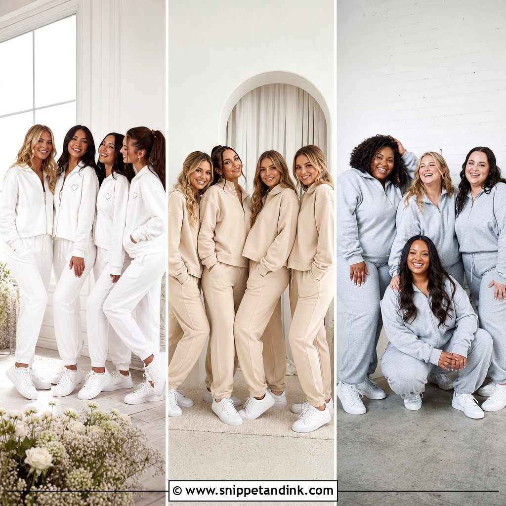 20 Bridal Party Sweat Suits for Cozy Coordinated Wedding Style