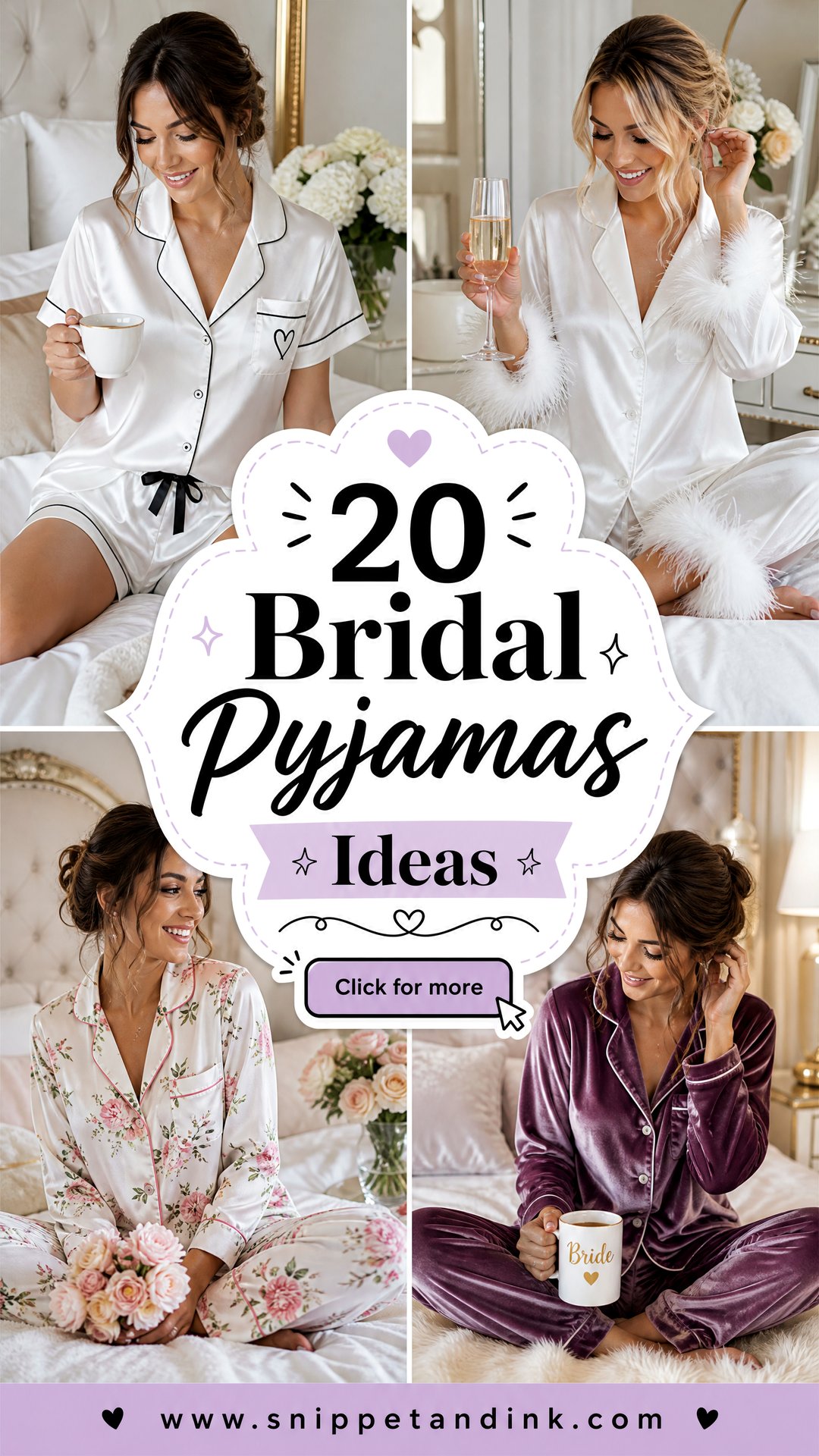 20 Bridal Pyjamas Ideas Cozy Chic Sets for Wedding Mornings - 20 Bridal Pyjamas Ideas: Cozy, Chic Sets for Wedding Mornings