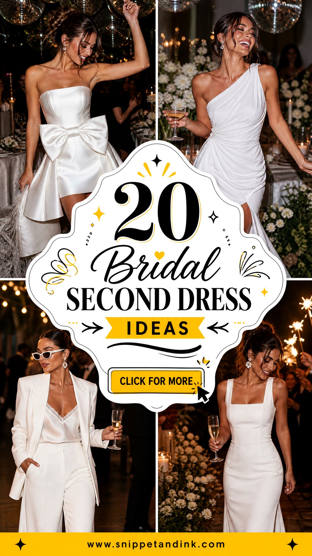 20 Bridal Second Dress Ideas for a Show-Stopping Reception Look - 20 Bridal Second Dress Ideas for a Show-Stopping Reception Look