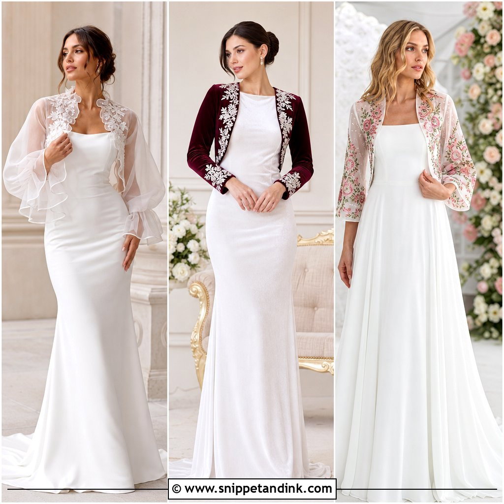 20 Bridal Shrug Ideas for Elegant Coverage in Every Season