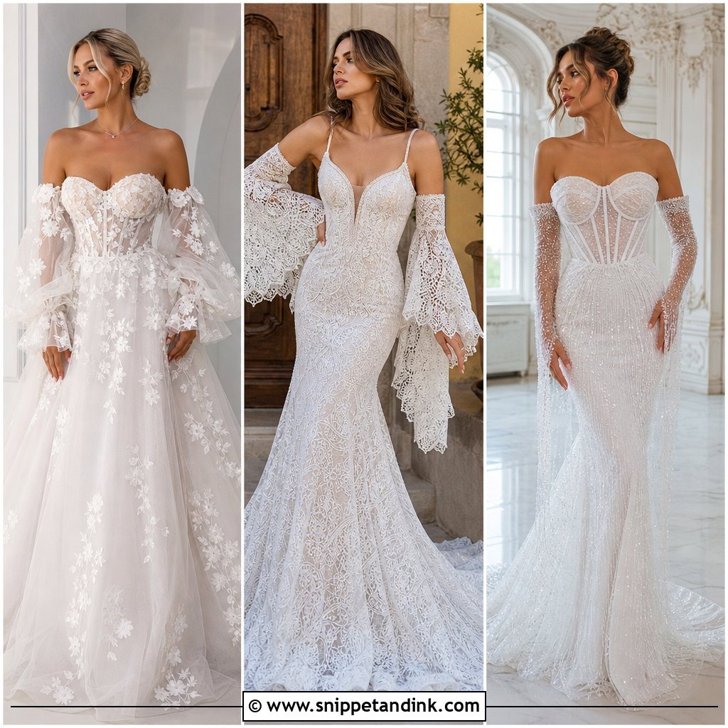 20 Bridal Sleeves Detachable: Clever Style Ideas for Two Looks