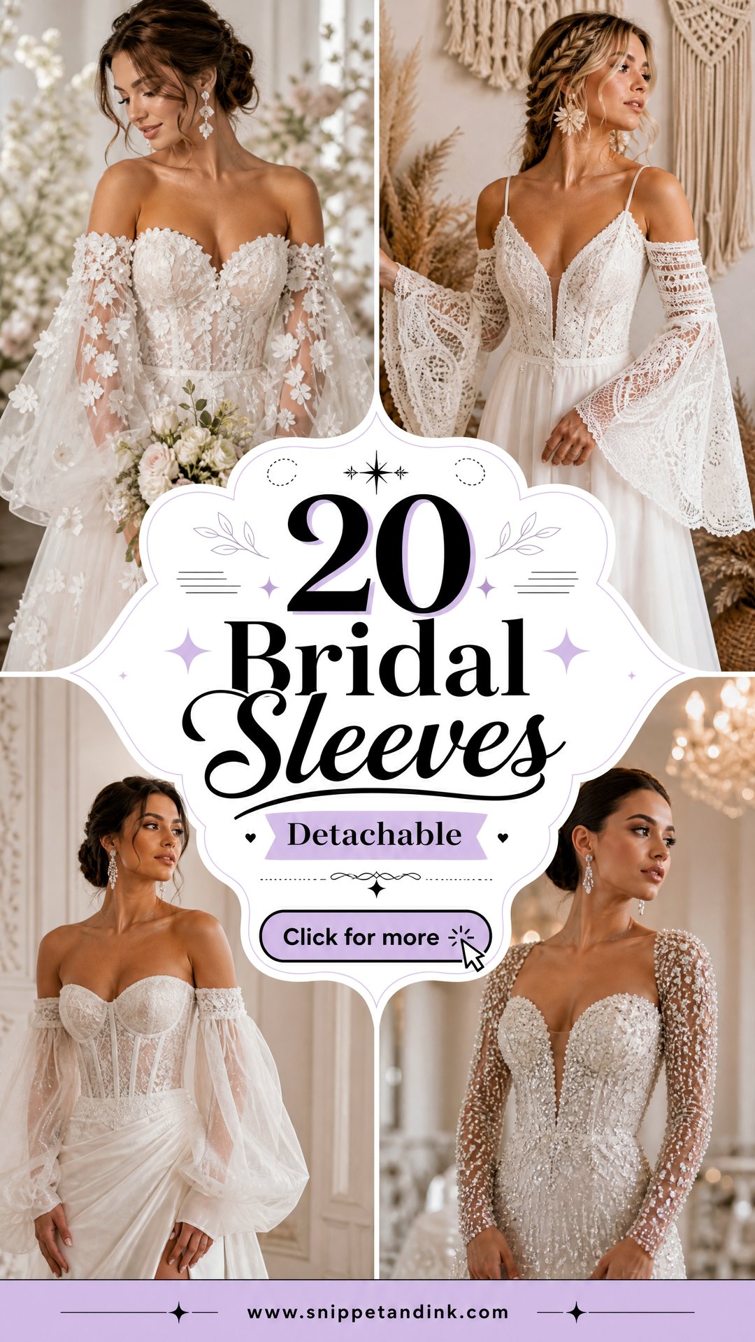 20 Bridal Sleeves Detachable Clever Style Ideas for Two Looks - 20 Bridal Sleeves Detachable: Clever Style Ideas for Two Looks