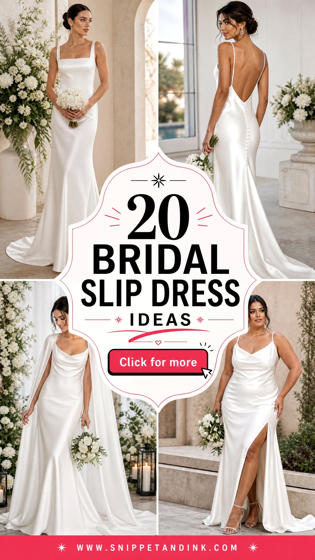 20 Bridal Slip Dress Ideas for an Effortlessly Chic Wedding - 20 Bridal Slip Dress Ideas for an Effortlessly Chic Wedding