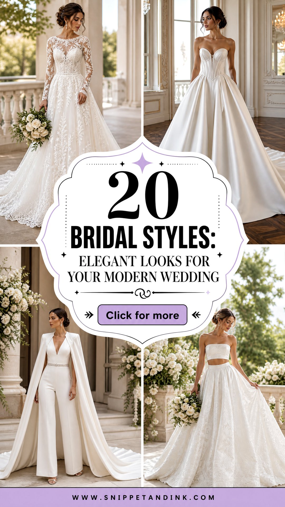 20 Bridal Styles Elegant Looks for Your Modern Wedding - 20 Bridal Styles: Elegant Looks for Your Modern Wedding