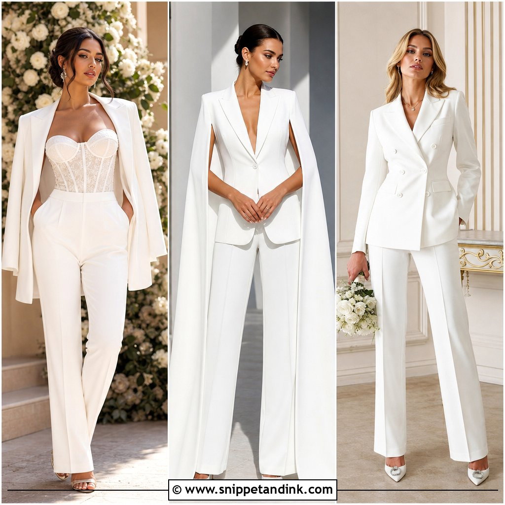 20 Bridal Suit Design Ideas Chic Looks for the Modern Wedding