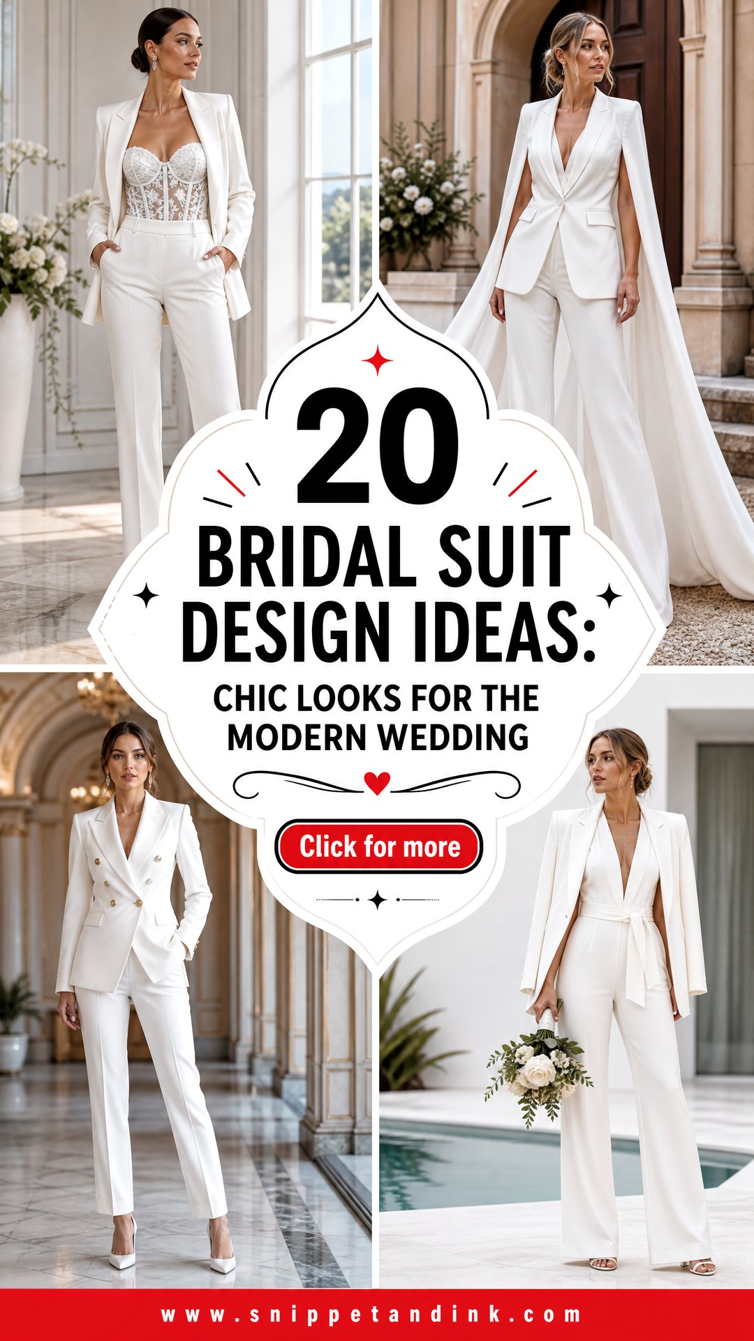 20 Bridal Suit Design Ideas Chic Looks for the Modern Wedding - 20 Bridal Suit Design Ideas: Chic Looks for the Modern Wedding