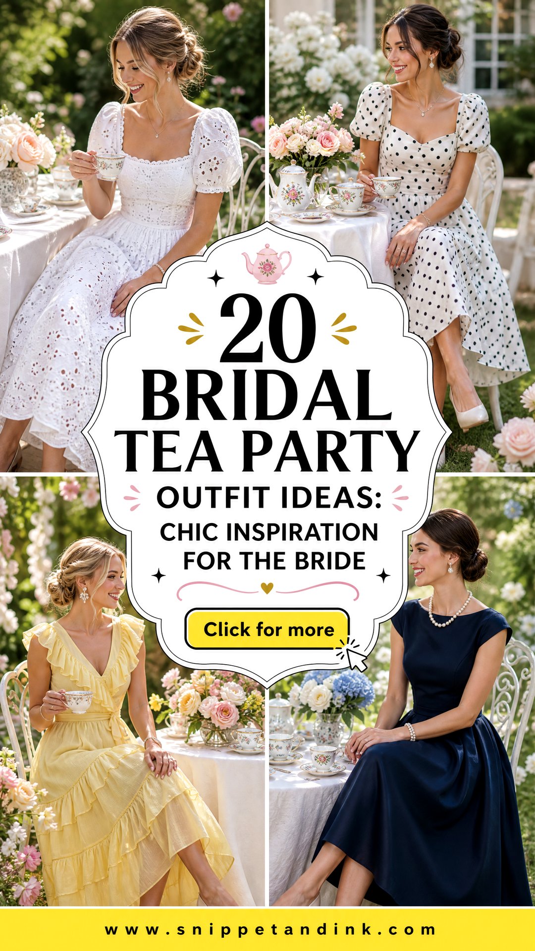 20 Bridal Tea Party Outfit Ideas Chic Inspiration for the Bride - 20 Bridal Tea Party Outfit Ideas: Chic Inspiration for the Bride